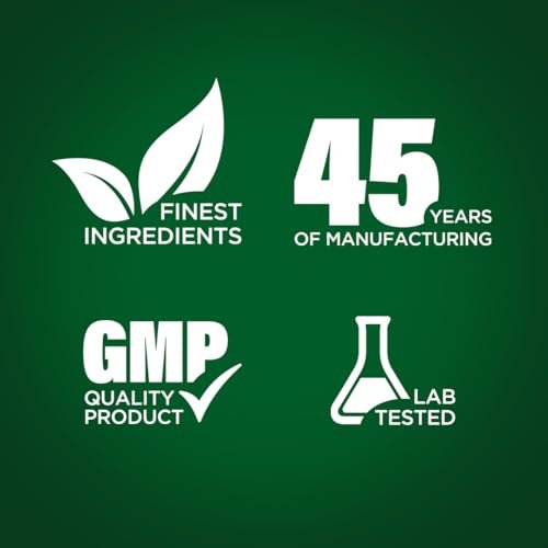 Piping Rock Chlorella 1000 mg – 120 Tabletten – Organische Blaualgen mit gebrochener Zellwand – Non-GMO, Glutenfrei