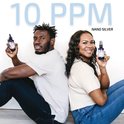 Silver Biotics Patente Multivalente SilverSol Technologie | Ag₄O₄ 10 PPM Immununterstützung | Bio-Hacking Immunsystem natürliche Unterstützung | 4 oz. Sprühflasche