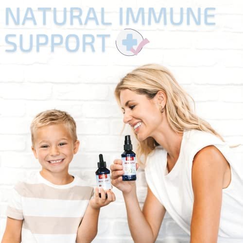 Silver Biotics Patente Multivalente SilverSol Technologie | Ag₄O₄ 10 PPM Immununterstützung | Bio-Hacking Immunsystem natürliche Unterstützung | 4 oz. Sprühflasche