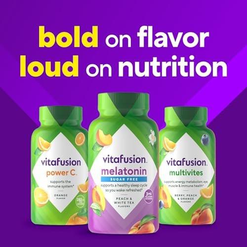Vitafusion Melatonin Gummy Vitamine – Einschlafhilfe mit 140 Gummis