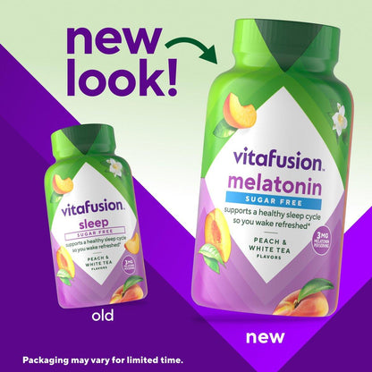 Vitafusion Melatonin Gummy Vitamine – Einschlafhilfe mit 140 Gummis