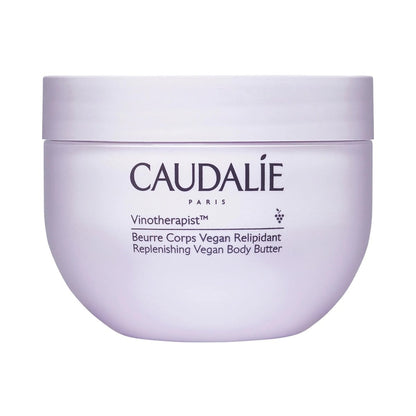 Caudalie Vinotherapist Pflegende vegane Körperbutter mit Sheabutter und Traubenkernöl – Lindert Juckreiz bei Ekzemen und anderen Hautzuständen – 250 ml