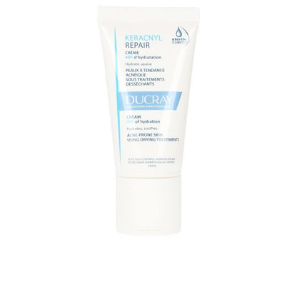 Ducray Keracnyl Repair Creme 50 ml – Beruhigende Feuchtigkeitspflege für zu Akne neigende Haut