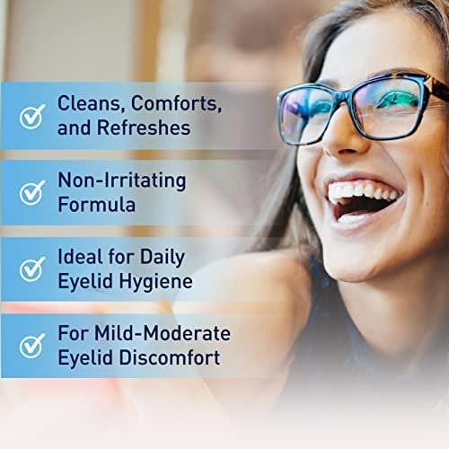 OCuSOFT Lid Scrub Original Augenlid-Reiniger – Vorbefeuchtete Lidtücher für milde bis mittelschwere Beschwerden – Reinigt, beruhigt und lindert gereizte Augenlider – 30 Stück