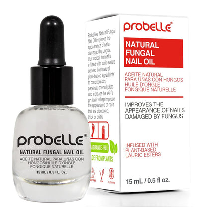 Probelle Natürliches Nagelöl – Wiederherstellung der Nagelfarbe, klare topische Lösung für verfärbte oder geschädigte Nägel, 15 ml