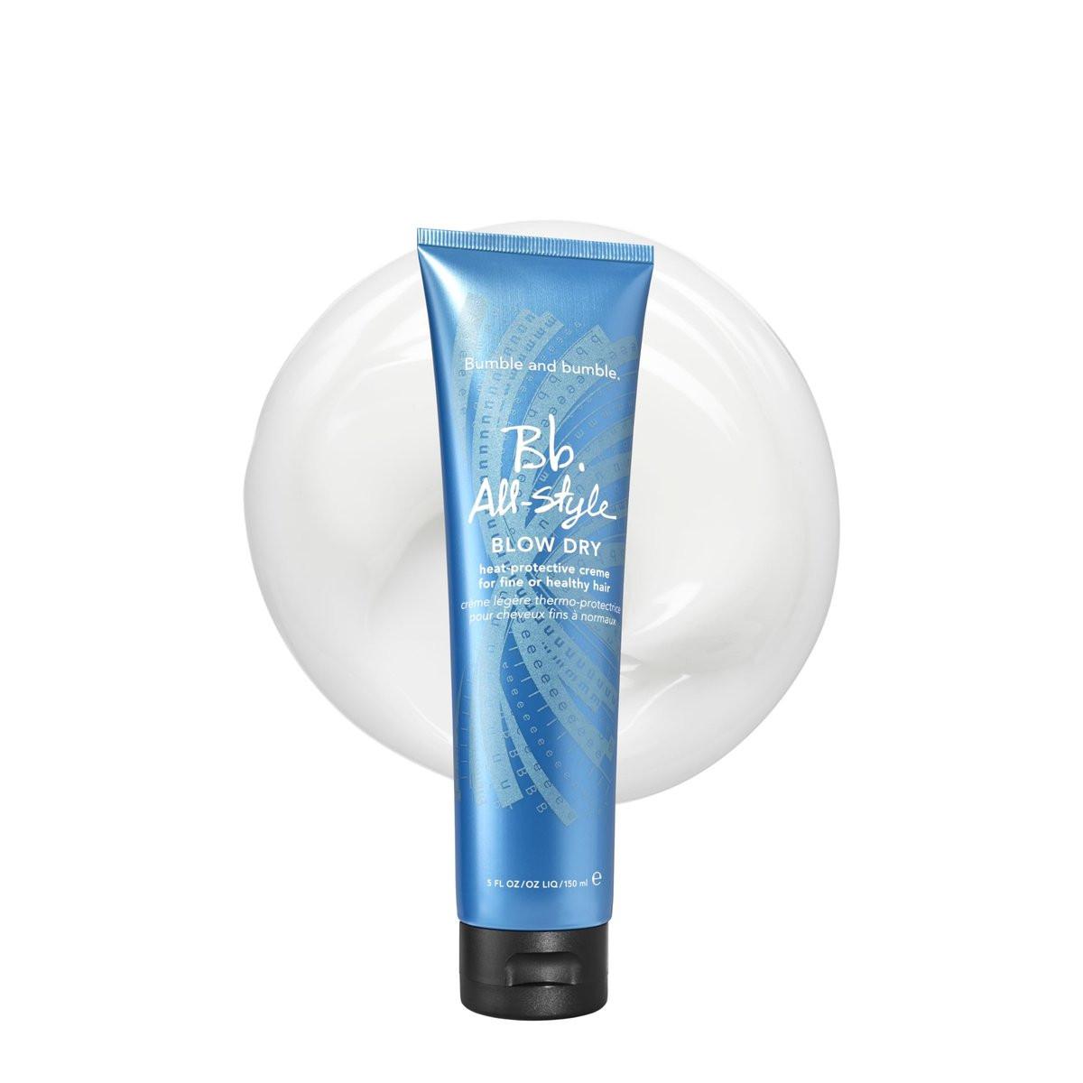 Bumble and bumble. All-Style Blow Dry Hitzeschutz-Stieling-Creme | Anti-Frizz-Creme | Für feines bis mittleres, welliges bis glattes Haar | 150 ml