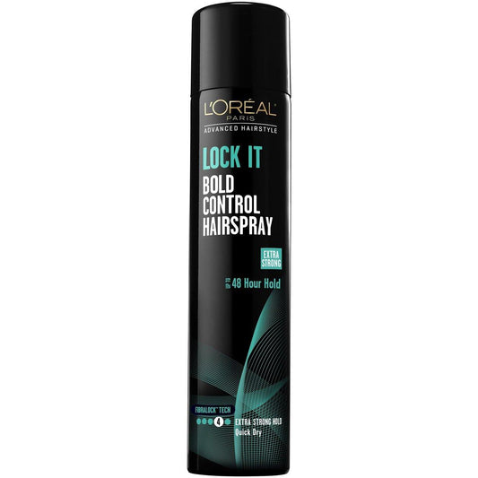 L’Oréal Paris Lock It Bold Control Haarspray 8,25 Unzen (244 ml) (3er Pack)