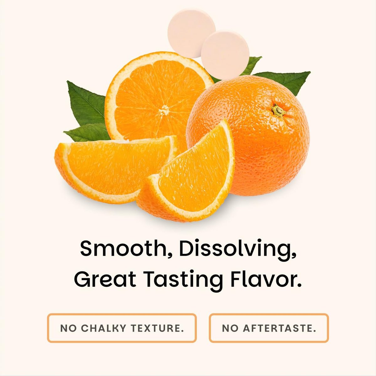 EZ Melts Vitamin C – Tägliche Unterstützung für Antioxidantien & Immunsystem – Ohne künstliche Aromen – Nicht-GMO & Zuckerfrei – Orangen-Zitrus – 60 lösliche Tabletten (30 Portionen)