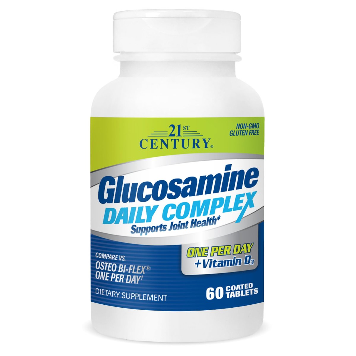 21st Century Glucosamin Daily Complex Plus D Tabletten, 60 Stück