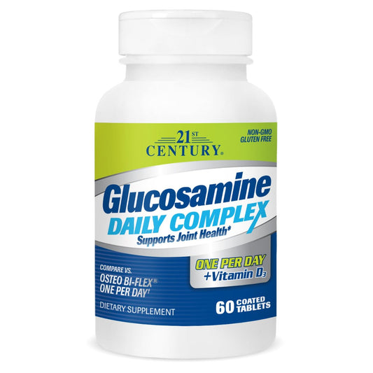 21st Century Glucosamin Daily Complex Plus D Tabletten, 60 Stück