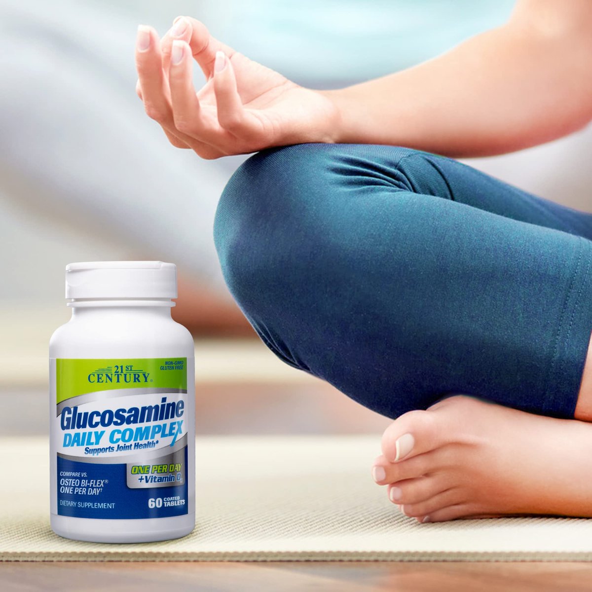 21st Century Glucosamin Daily Complex Plus D Tabletten, 60 Stück
