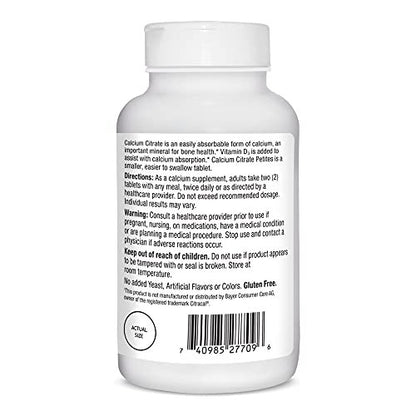21st Century Calcium Citrat + D3 Petites überzogene Tabletten, 200 Stück