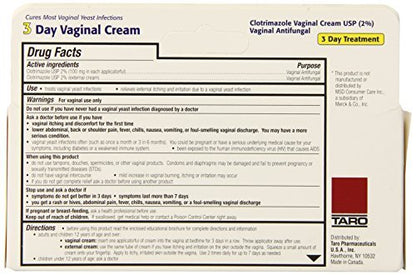 Clotrimazol 3-Tage Vaginalcreme 0,74 Unzen, 3 Applikationen