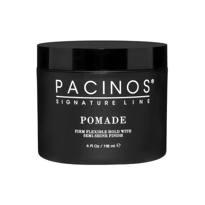 Pacinos Pomade – Flexibler Halt, Frizz-Kontrolle & Hochglanz für alle Haartypen – 118 ml