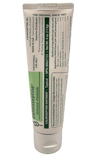 Calmoseptine Salbe 113 g – Hautpflege bei Windeldermatitis, Hautausschlag, Insektenstichen und als Feuchtigkeitsbarriere