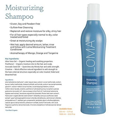 LOMA Feuchtigkeitsspendendes Shampoo & Conditioner Duo-Pack 2x 1 Liter (33 oz)