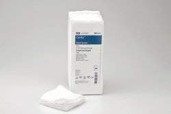 COVIDIEN 2634 Curity Mullkompresse, unsteril, 10 cm x 10 cm, 12-lagig (Packung mit 200)