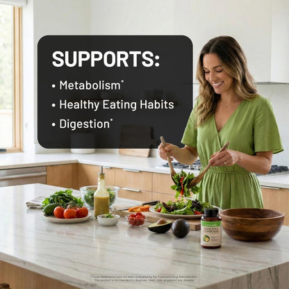 Naturewise Garcinia Cambogia - 60% HCA Konzentration, pflanzliche Unterstützung für Gewichtsziele und Energielevel - Vegan, Nicht-GVO, Glutenfrei - 90 Kapseln [1-3 Monatsvorrat]