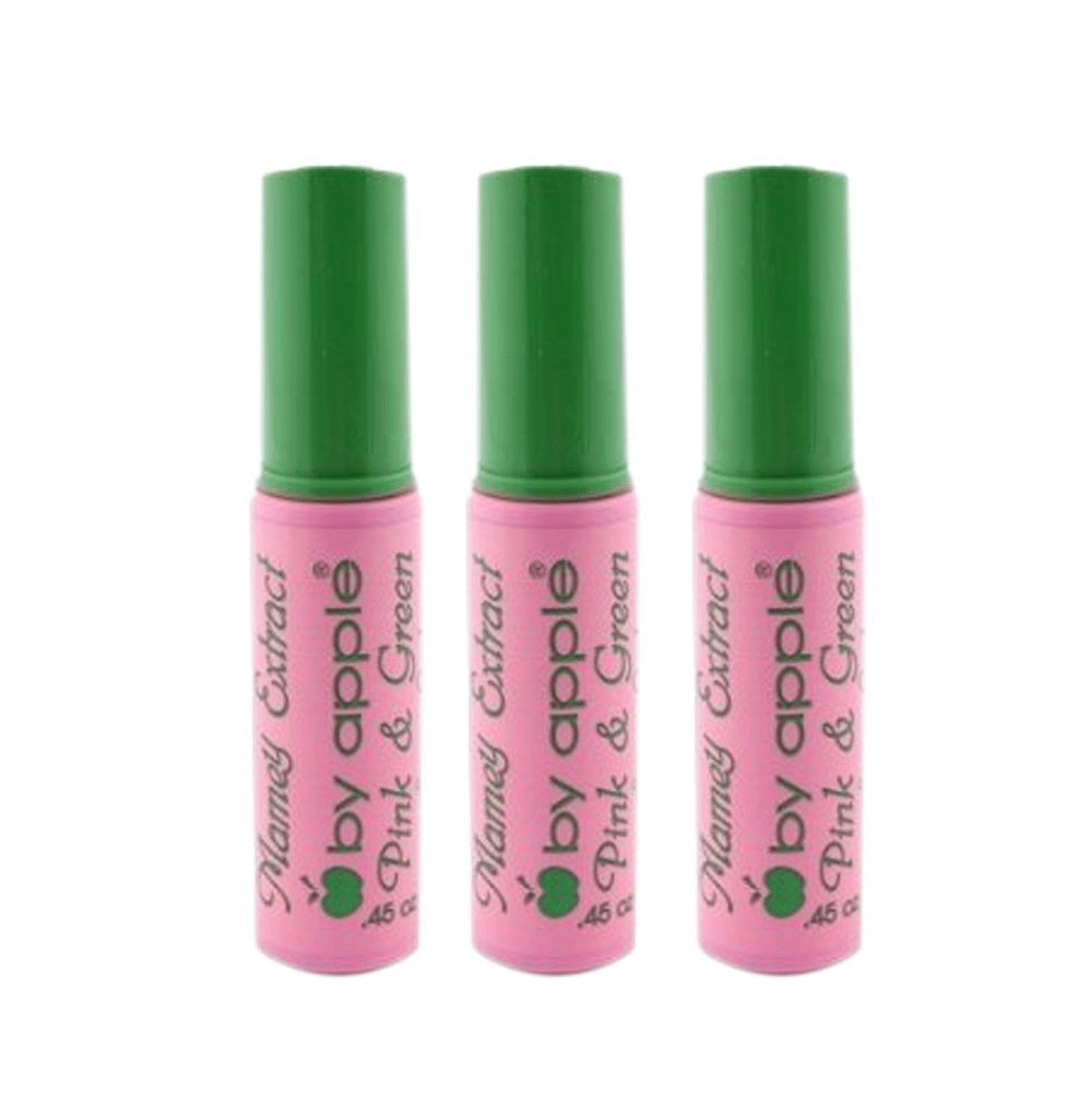 LOVATIC Apple Super Lash Mascara Pink & Green, 3er-Pack à 45 oz