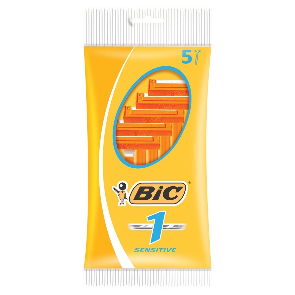 BIC 3er-Pack mit je 5 Rasierklingen Nr. 1-1 für empfindliche Haut