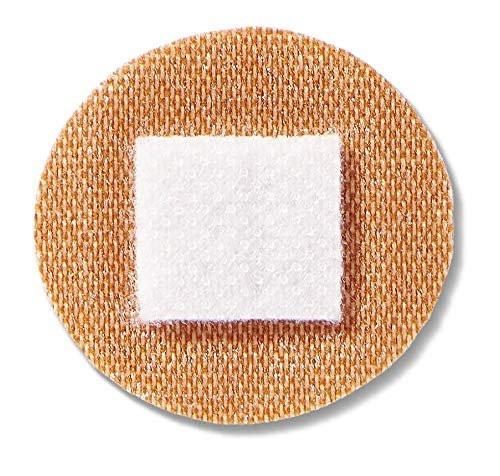 Curad Flex Fabric Spot Pflaster, Durchmesser 2,2 cm (7/8"), 100 Stück, hautfarben
