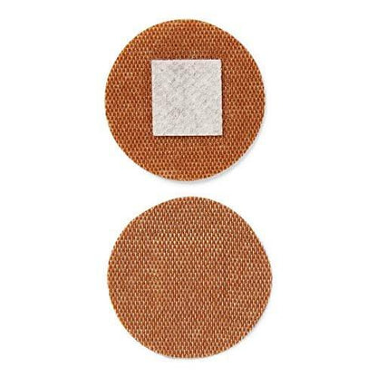 Curad Flex Fabric Spot Pflaster, Durchmesser 2,2 cm (7/8"), 100 Stück, hautfarben