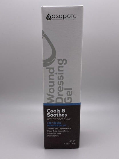 ASAP OTC Wundpflege-Gel von American Biotech Labs | Silber-Sol Ag₄O₄ 24 ppm Heil- und Beruhigungsgel | 118 ml