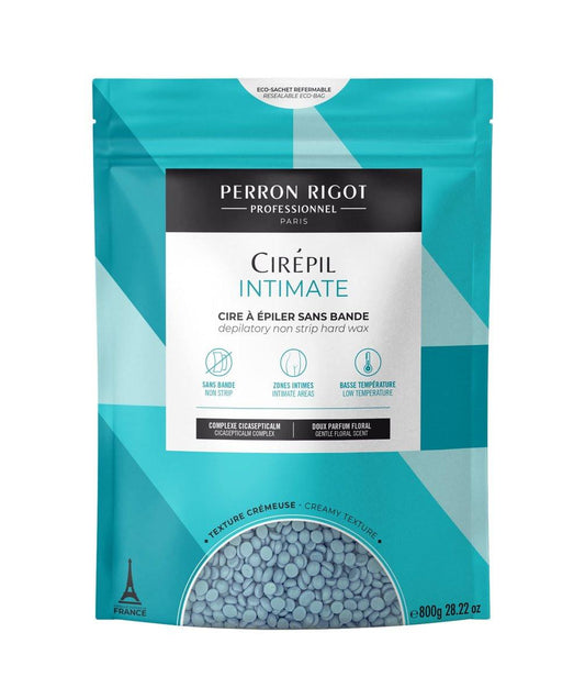 Cirepil Intimate Hartwachsperlen 800g – Speziell für Brasilianisches & Bikini-Waxing mit Cicasepticalm & Kokosöl – Anti-Bump Haarentfernung für empfindliche Bereiche – Nachfüllbeutel