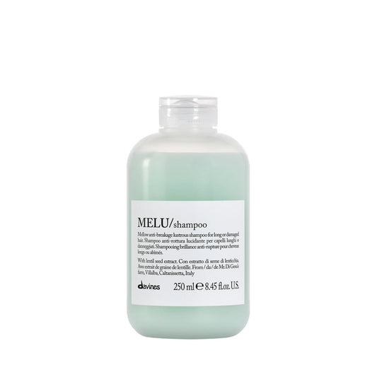 Davines MELU Shampoo – Elastifizierendes Anti-Bruch Shampoo für langes oder geschädigtes Haar, mit Villalba Linsensamen, 250 ml