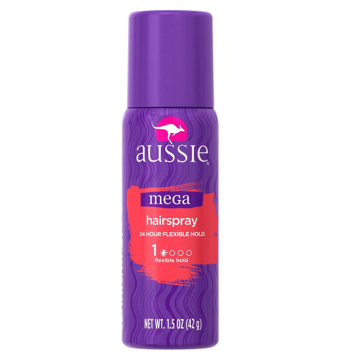 Aussie Mega Haarspray – Starker Halt für langanhaltende Styles, 1,5 Unzen