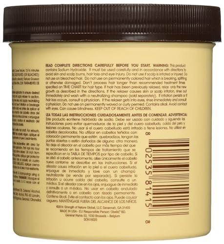 Tcb Haarrelaxer Ohne Base Creme 15 Unzen Reguläres Glas (6er Pack) – Sanfte & Effektive Haarglättung
