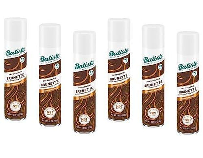 Batiste Trockenshampoo Medium Brunette 6.73 Unzen (199 ml) (6er-Pack)
