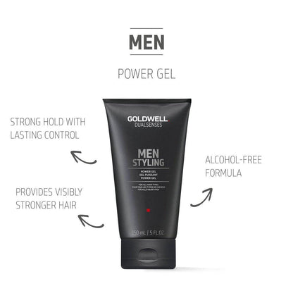 Goldwell Dualsenses Men Power Gel 150ml – Starker Halt für Männer