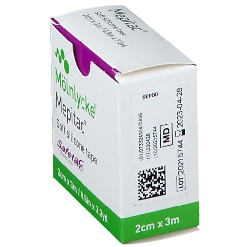 Mepitac Silikonbandage 2 cm x 3 m – Sanfte Fixierung ohne Hautreizung