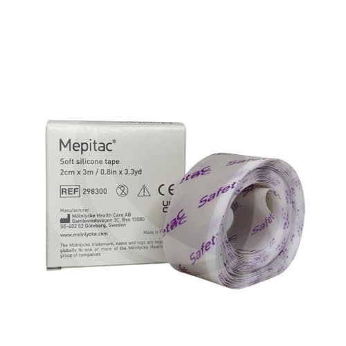 Mepitac Silikonbandage 2 cm x 3 m – Sanfte Fixierung ohne Hautreizung