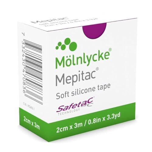 Mepitac Silikonbandage 2 cm x 3 m – Sanfte Fixierung ohne Hautreizung