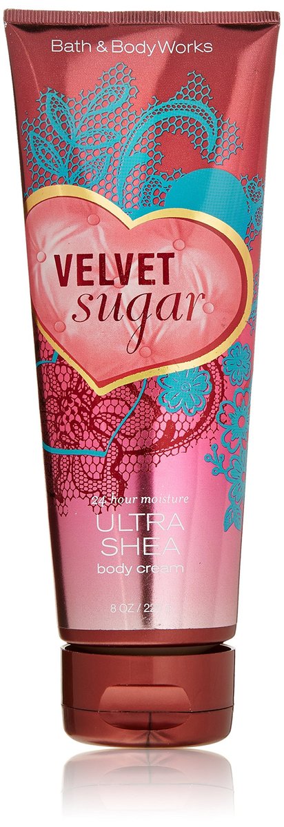 Bath & Body Works VELVET SUGAR 24 Stunden Feuchtigkeit Ultra Shea Körpercreme 226 g