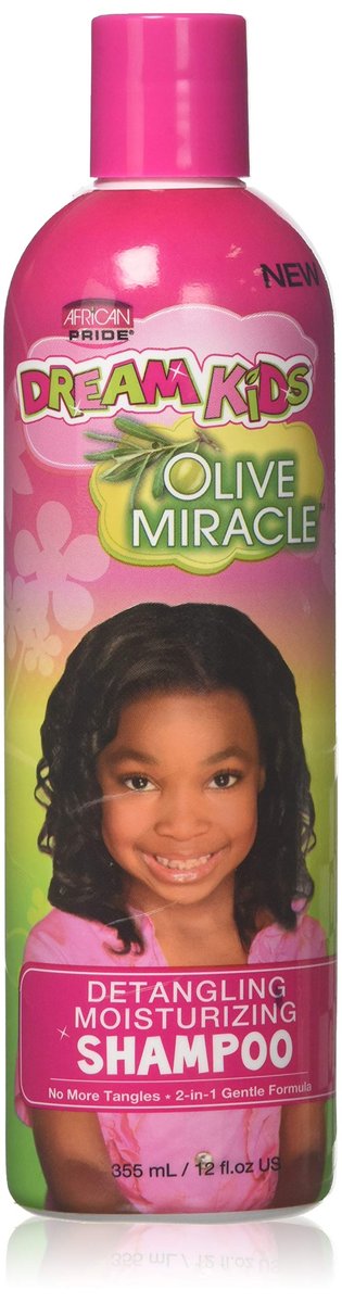 African Pride Dream Kids Olive Miracle Feuchtigkeitsspendendes Shampoo 12 oz (6er Pack)