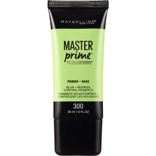 Maybelline Face Studio Master Prime Face Primer Make-up Base, Blur + Rötungskontrolle, 1 Flasche