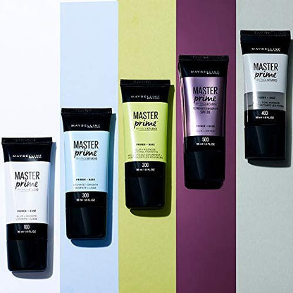 Maybelline Face Studio Master Prime Face Primer Make-up Base, Blur + Rötungskontrolle, 1 Flasche