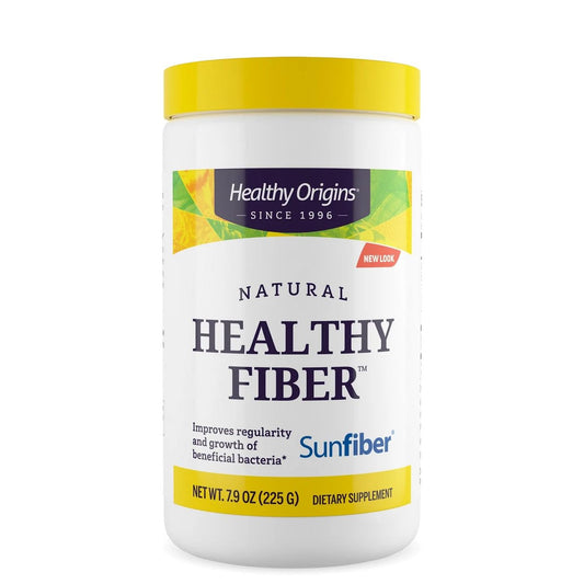 Healthy Origins Healthy Fiber Pulver 225g – Sunfiber PHGG für Verdauung, Darmgesundheit & Präbiotikum