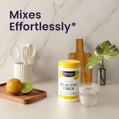 Healthy Origins Healthy Fiber Pulver 225g – Sunfiber PHGG für Verdauung, Darmgesundheit & Präbiotikum