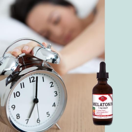 Olympian Labs Flüssiges Melatonin 1 mg, 59 ml – natürlich einschlafen, alkoholfrei