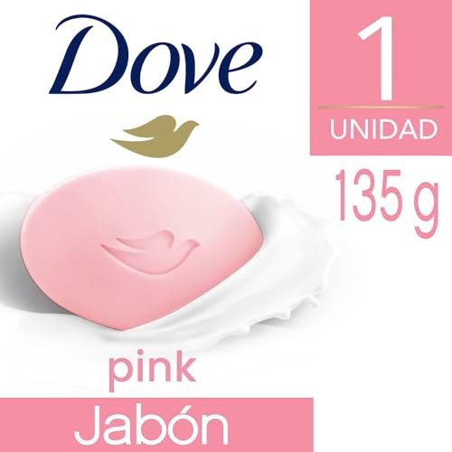 Dove Seifenstück Pink/Rosa 135g – Sanfte Reinigung für zarte Haut