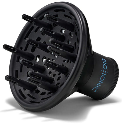 Bio Ionic Universal Diffusor – Schnell trocknender Haartrockneraufsatz für Frizz-Kontrolle und Glanz – Passend für 2,25 Zoll Föhne – Professionelles Styling-Tool für alle Haartypen