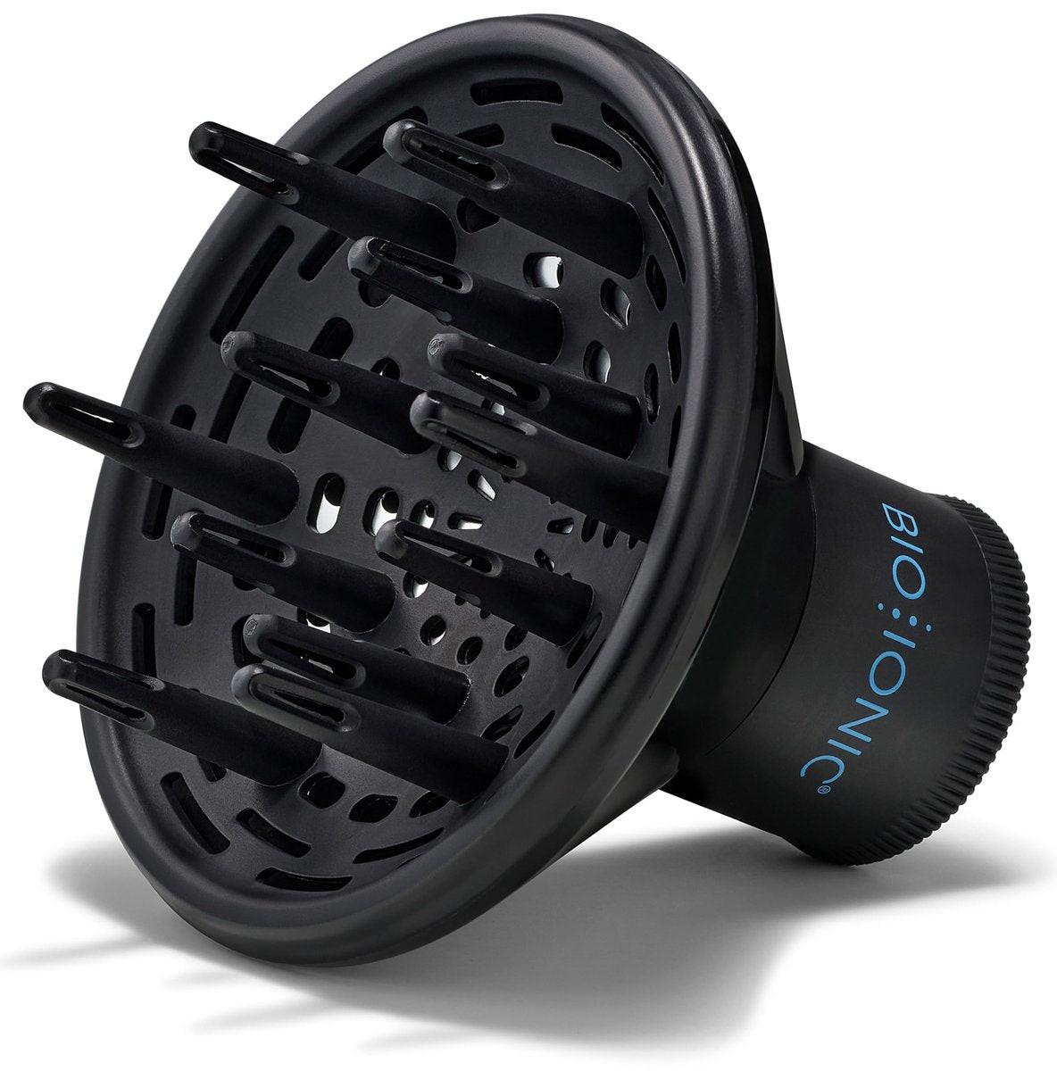 Bio Ionic Universal Diffusor – Schnell trocknender Haartrockneraufsatz für Frizz-Kontrolle und Glanz – Passend für 2,25 Zoll Föhne – Professionelles Styling-Tool für alle Haartypen