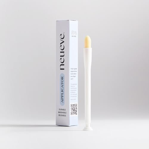 NeuEve® Vaginalapplikator, wiederverwendbar (1er-Pack) – 3,5/8 Zoll Innendurchmesser – Passend für die meisten Marken, Pillen, Tabletten, Kapseln und Vitamin E – Nicht für Creme – Leichte Reinigung