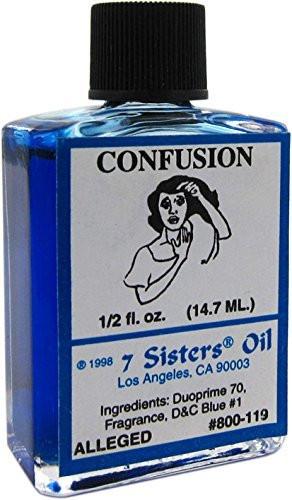 7 Sisters Confusion Oil – 1/2 fl. oz. | Hochwertiges Öl für Klarheit und Fokus