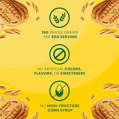 belVita Frühstückskekse Goldener Hafer, 30 Packungen, 6 Schachteln (4 Kekse pro Packung)
