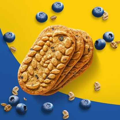 belVita Frühstückskekse Blaubeere – 30 Packungen, 6 Schachteln (4 Kekse pro Packung)
